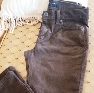 Banana Republic skinny velvet pants